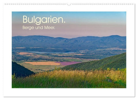 Bulgarien. Berge und Meer. (Wandkalender 2026 DIN A2 quer), CALVENDO Monatskalender