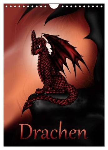 Drachen (Wandkalender 2026 DIN A4 hoch), CALVENDO Monatskalender
