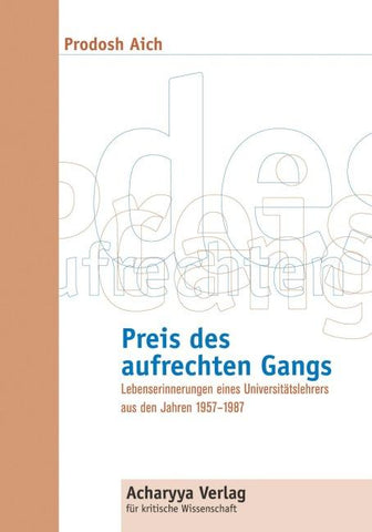 Preis des aufrechten Gangs