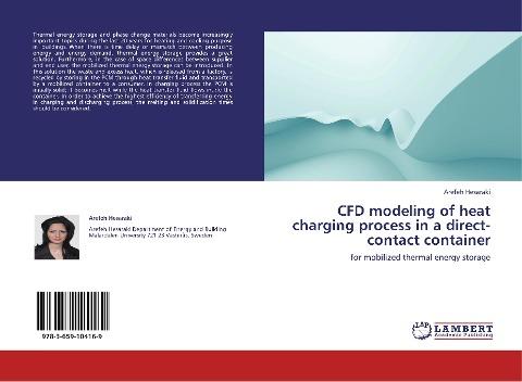 CFD modeling of heat charging process in a direct-contact container