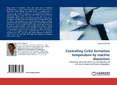Controlling CoSi2 formation temperature by reactive deposition