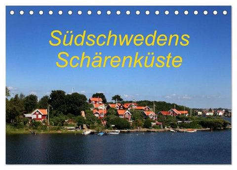 Südschwedens Schärenküste (Tischkalender 2026 DIN A5 quer), CALVENDO Monatskalender