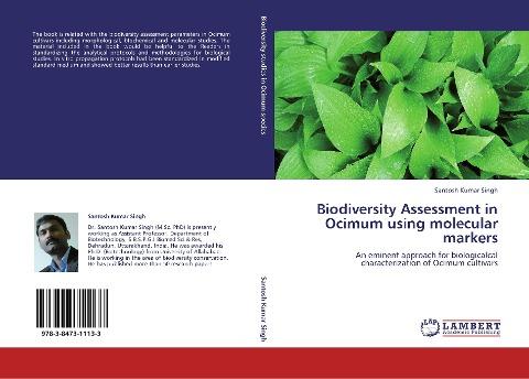 Biodiversity Assessment in Ocimum using molecular markers