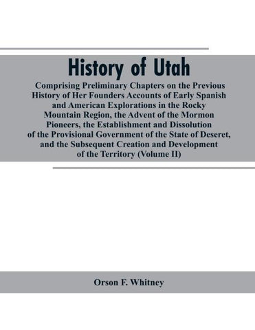 History of Utah