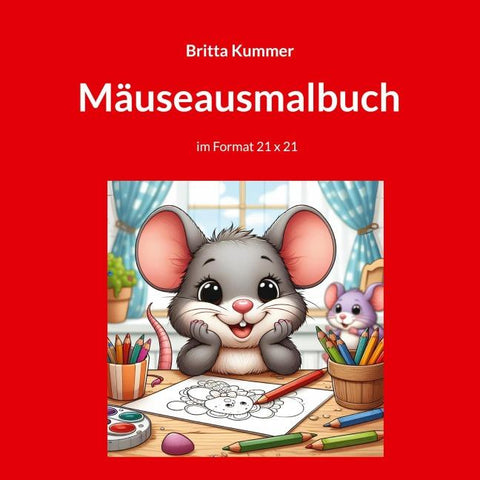 Mäuseausmalbuch