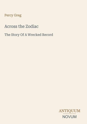 Across the Zodiac