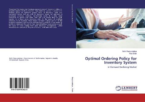 Optimal Ordering Policy for Inventory System