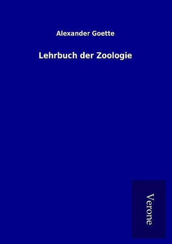 Lehrbuch der Zoologie