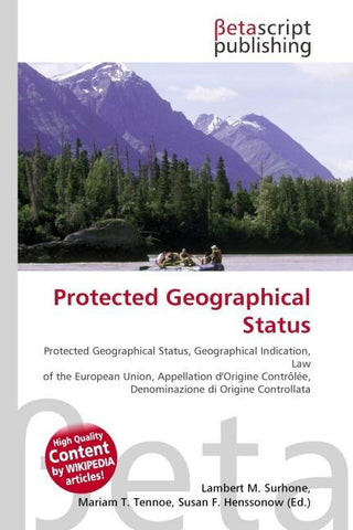 Protected Geographical Status