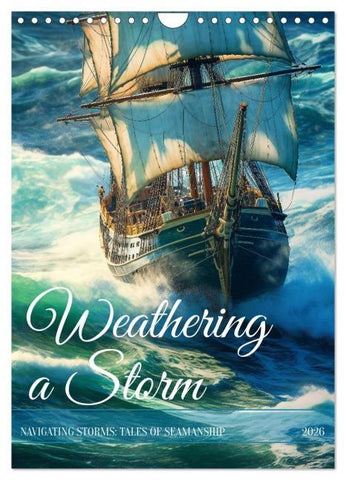 Weathering a Storm (Wall Calendar 2026 DIN A4 portrait), CALVENDO 12 Month Wall Calendar