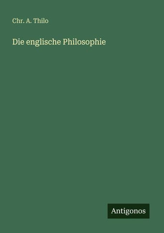 Die englische Philosophie