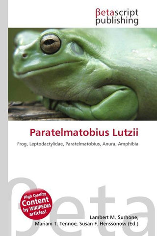 Paratelmatobius Lutzii