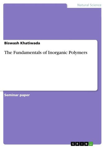 The Fundamentals of Inorganic Polymers