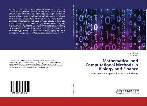 Mathematical and Computational Methods in Biology and Finance