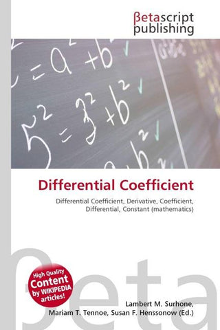 Differential Coefficient