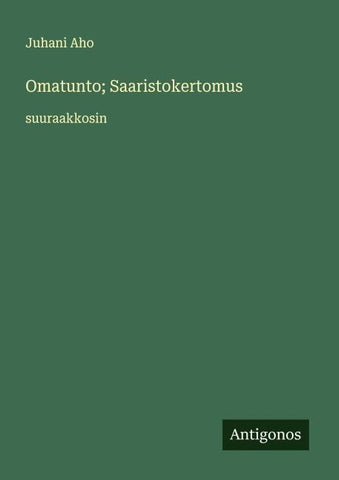 Omatunto; Saaristokertomus