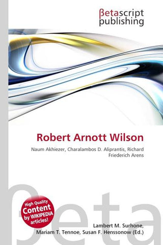 Robert Arnott Wilson