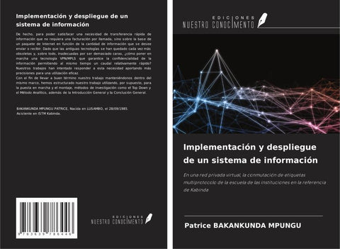 Implementación y despliegue de un sistema de información