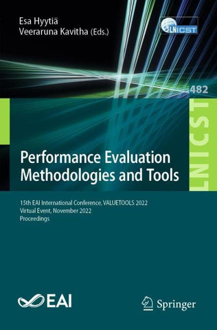 Performance Evaluation Methodologies and Tools