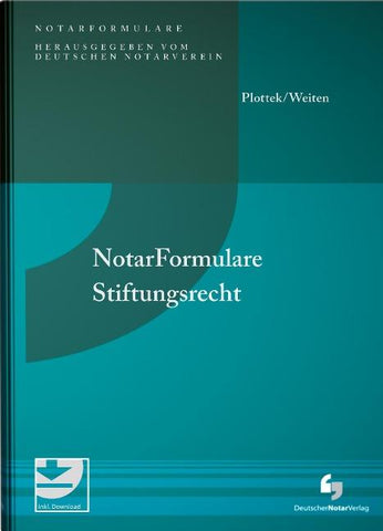 Notarformulare Stiftungsrecht