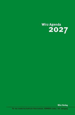 Wirz 2027 / Wirz Agenda 2027