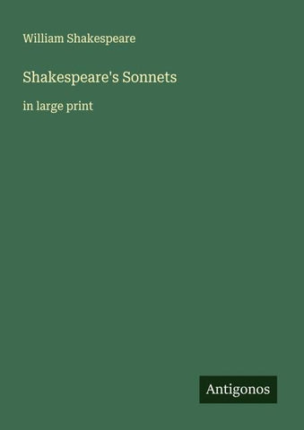 Shakespeare's Sonnets