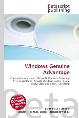 Windows Genuine Advantage