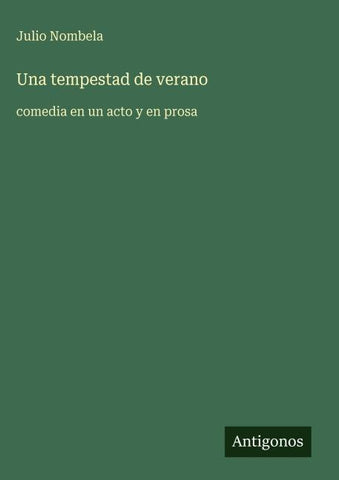 Una tempestad de verano