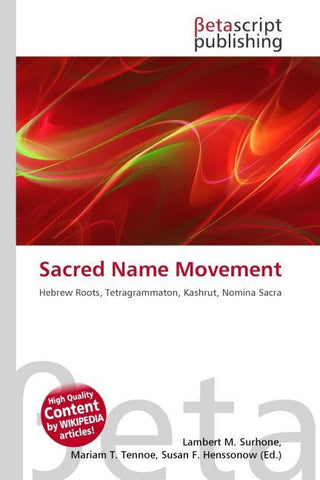 Sacred Name Movement