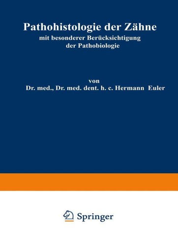 Pathohistologie der Zähne