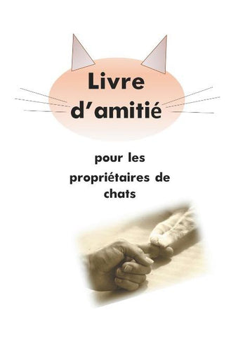 Livre d'amitié pour les propriétaires de chats
