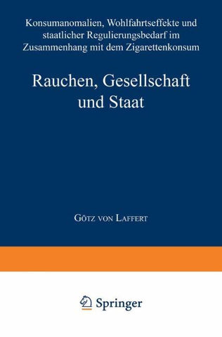 Rauchen, Gesellschaft und Staat