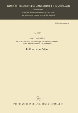 Prüfung von Feilen