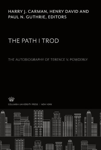 The Path I Trod