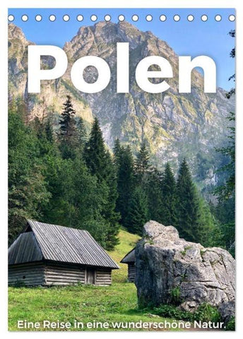 Polen - Eine Reise in eine wunderschöne Natur. (Tischkalender 2026 DIN A5 hoch), CALVENDO Monatskalender