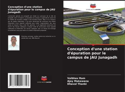Conception d'une station d'épuration pour le campus de JAU Junagadh