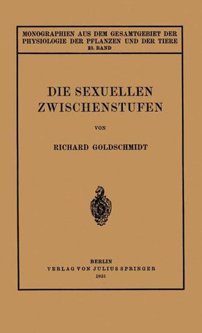 Die Sexuellen Zwischenstufen