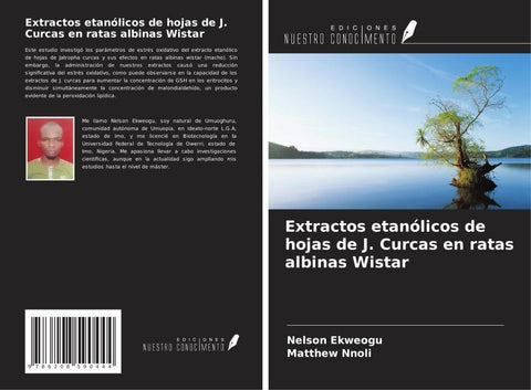 Extractos etanólicos de hojas de J. Curcas en ratas albinas Wistar
