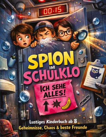 Spion im Schulklo