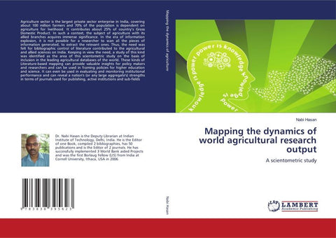 Mapping the dynamics of world agricultural research output