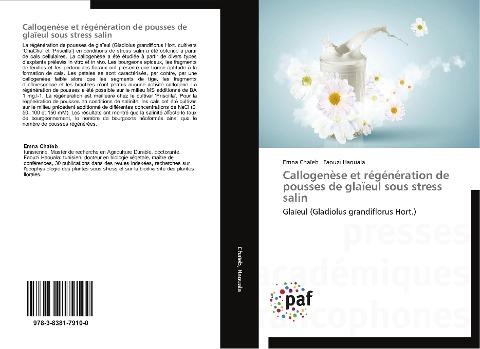 Callogenèse et régénération de pousses de glaïeul sous stress salin