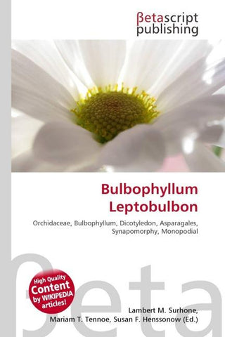Bulbophyllum Leptobulbon