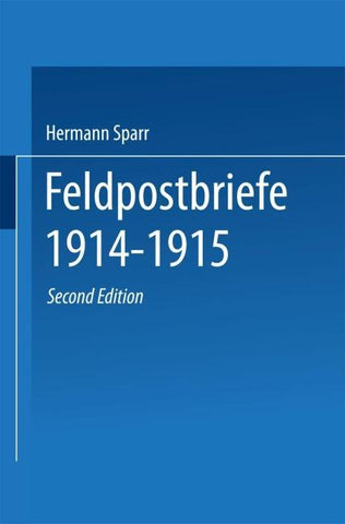 Feldpostbriefe 1914–1915