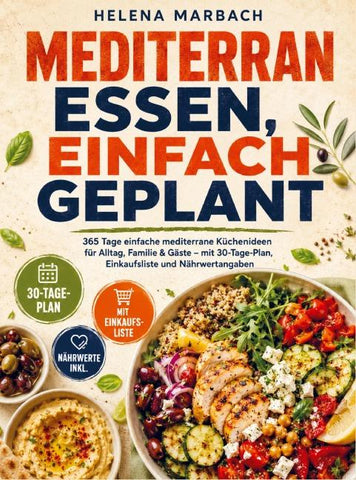 Mediterran essen, einfach geplant