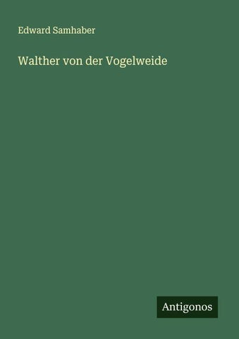 Walther von der Vogelweide