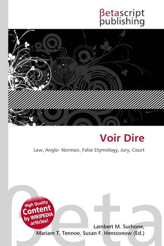 Voir Dire