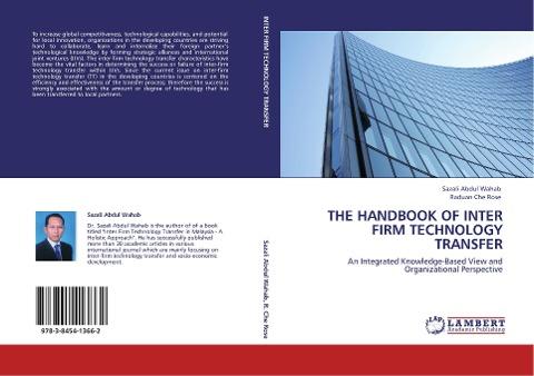 THE HANDBOOK OF INTER FIRM TECHNOLOGY TRANSFER