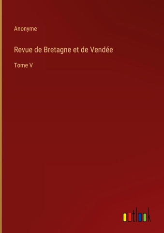 Revue de Bretagne et de Vendée
