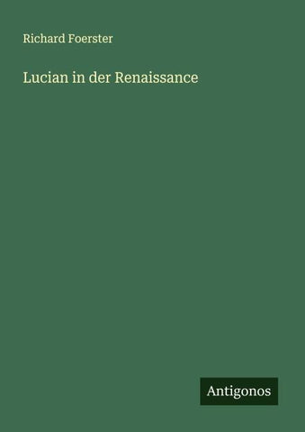 Lucian in der Renaissance