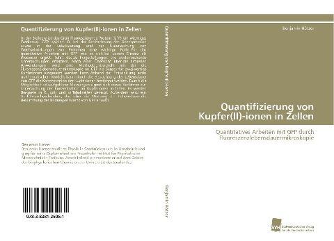 Quantifizierung von Kupfer(II)-ionen in Zellen